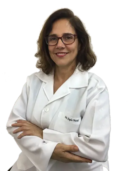 Dra. Maria Angela Rocha Maciel, diretora do hospital Vida de Cão